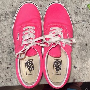 Neon Pink Vans